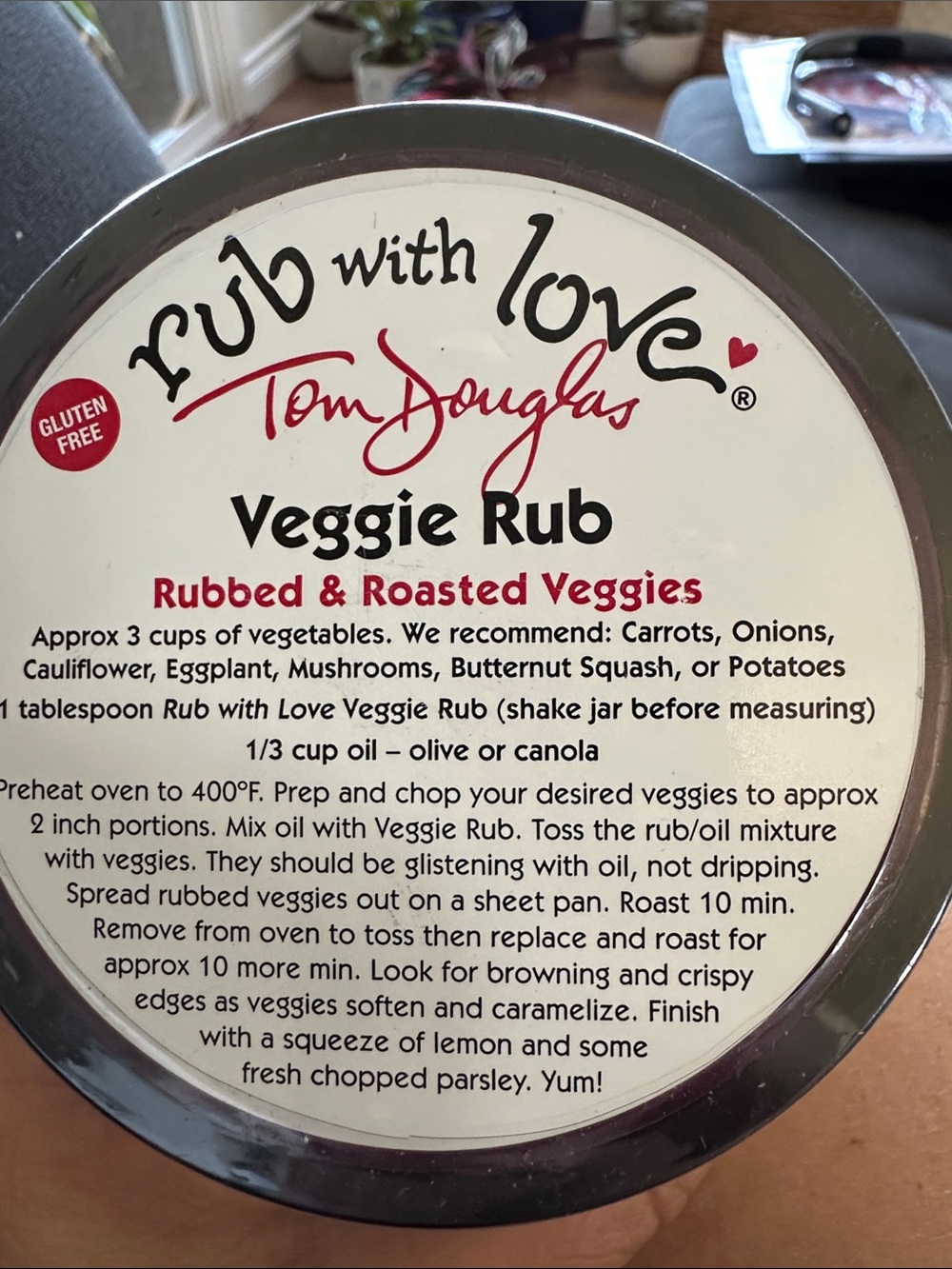 🆕 Rub with Love Tom Doulas Veggie Rub